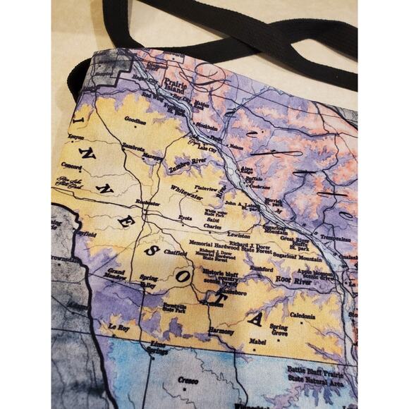 Mark Twain Map Tote Bag - Picture 5 of 14